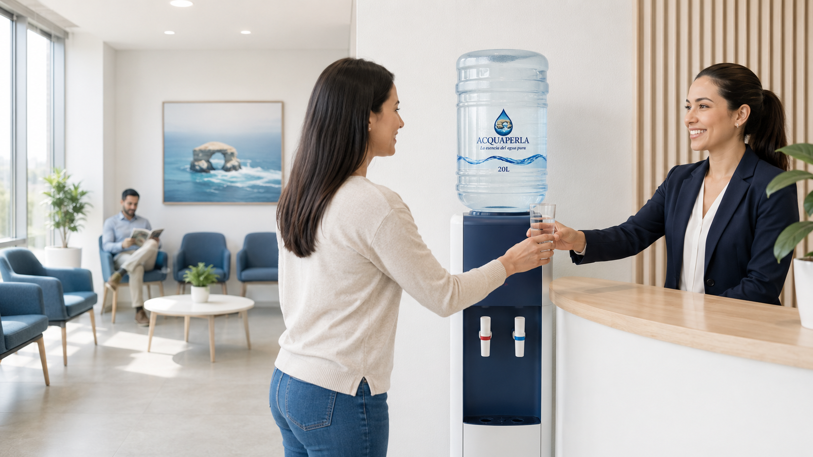 Dispensadores para clínicas y oficinas