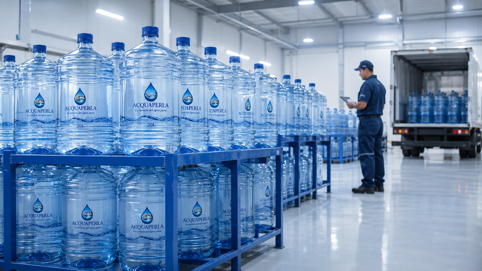 Instalaciones de la planta Acquaperla en Antofagasta